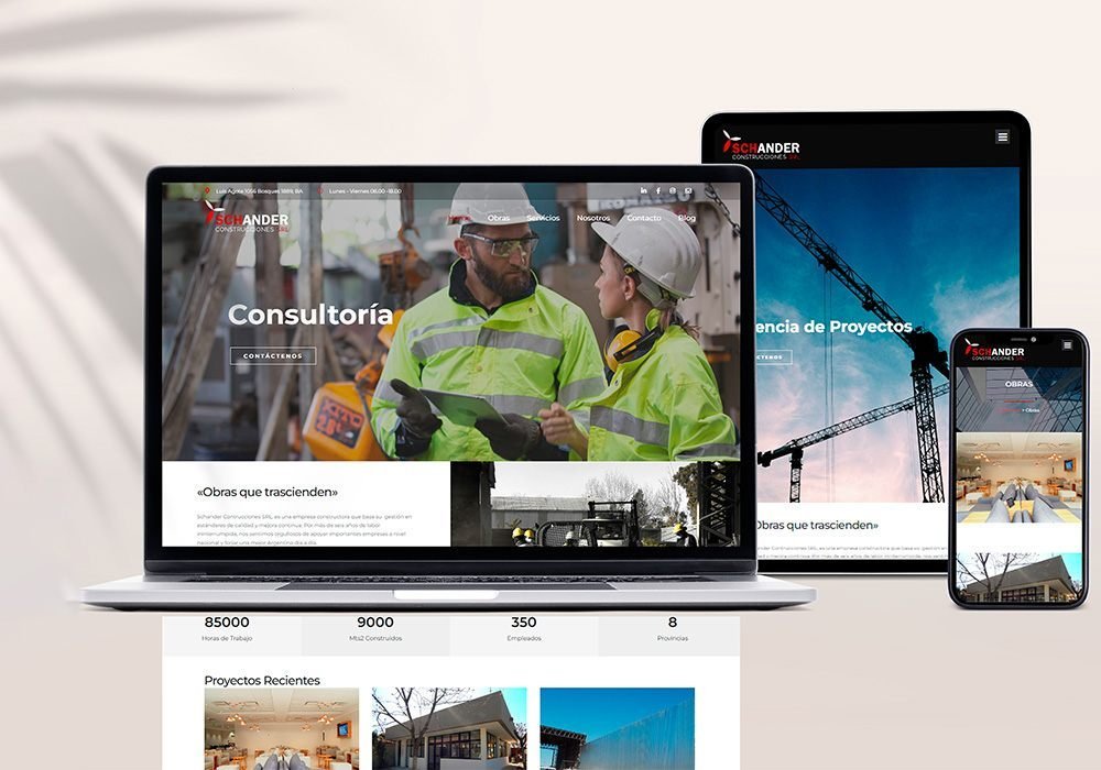 Schander Construcciones — Digital Experience
